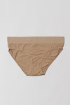 BASERANGE Stretch Flared Briefs UNEL Collection Ribbed Cotton Portugal BAS-UNEL-BL-000-AURAL